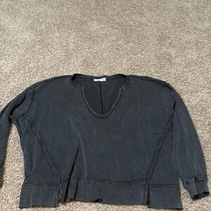 Free People oversized long sleeve